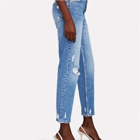 NEW $198 Rails Melrose Slim Arctic Distress Straight Jean Size 24 NWT - Picture 6 of 10